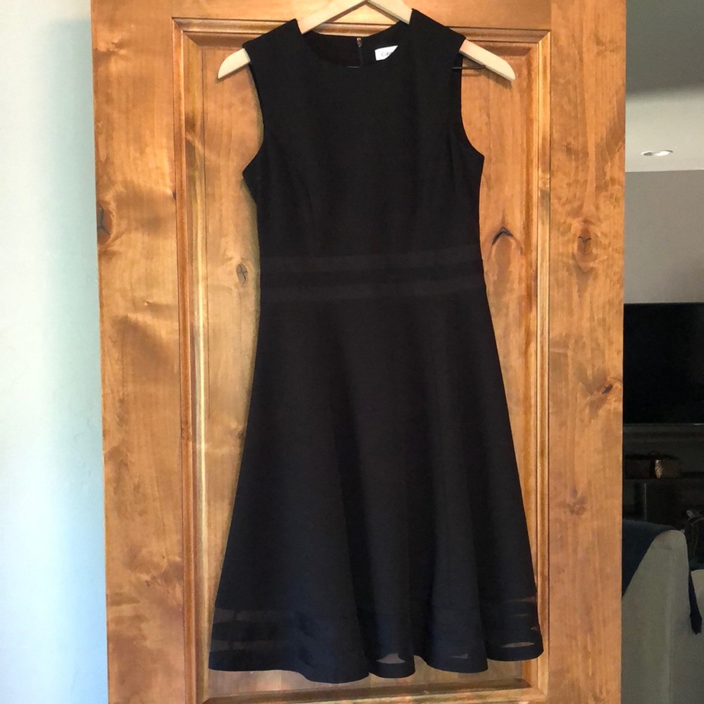 Calvin Klein black cocktail dress